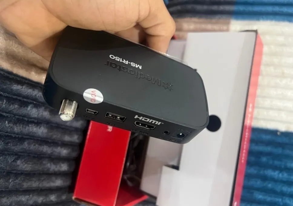گیرنده دیجیتال مدیا استار مدل R150 با ریموت کنترل جدید